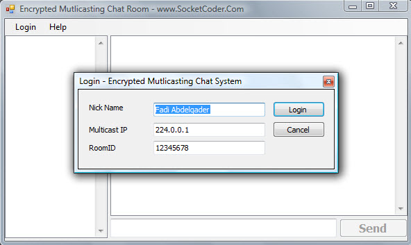 RSA and X.509 Multicasting Chat