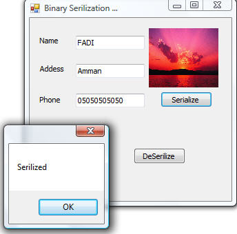 Part3: First Serialization Using XML/Binary Ways